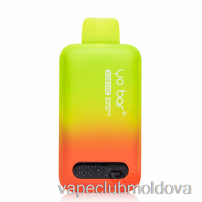 Vape Mod Yo Bar Vd8500 Gheață Kiwi De Căpșuni De Unică Folosință